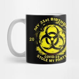 31st Birthday Quarantine Mug